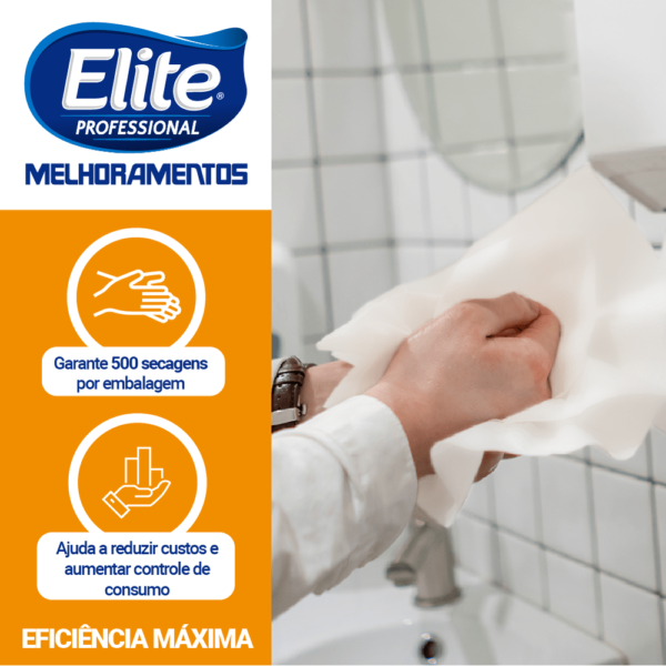Papel Toalha Interfolha Elite Folha Simples Classic 20x21cm - Pacote com 1000 fls - Cód 207240